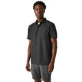 Ash-Black - Lifestyle - Regatta Mens Mindano VIII Patterned Short-Sleeved Shirt