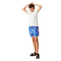 Oxford Blue - Lifestyle - Regatta Boys Skander III Hawaiian Swim Shorts