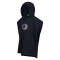 Navy - Side - Regatta Childrens-Kids Spirit Of Adventure Hooded Towel