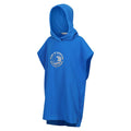 Oxford Blue - Side - Regatta Childrens-Kids Spirit Of Adventure Hooded Towel