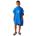 Oxford Blue - Lifestyle - Regatta Childrens-Kids Spirit Of Adventure Hooded Towel