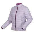 Lilac Frost-Sunset Purple - Side - Regatta Womens-Ladies Hillpack II Insulated Padded Jacket