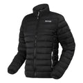 Black - Side - Regatta Womens-Ladies Hillpack II Insulated Padded Jacket