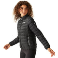 Black - Lifestyle - Regatta Womens-Ladies Hillpack II Insulated Padded Jacket