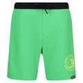 Fairway Green-Black - Front - Regatta Mens Bentham Swim Shorts