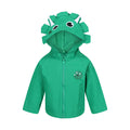 Jellybean Green - Front - Regatta Childrens-Kids Stompy The Dinosaur Waterproof Jacket