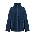 Navy-Classic Red - Front - Regatta Mens Ascender Waterproof Soft Shell Jacket