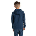 Moonlight Denim Marl - Pack Shot - Dare 2B Childrens-Kids Explore Marl Fleece Jacket