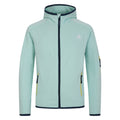 Mint Green Marl - Front - Dare 2B Childrens-Kids Explore Marl Fleece Jacket