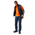 Navy - Close up - Regatta Mens Hillpack II Gilet