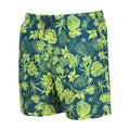 Moroccan Blue - Side - Regatta Mens Loras Hawaiian Swim Shorts