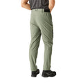 Agave Green - Pack Shot - Regatta Mens Travel Light Packaway Trousers