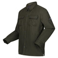 Dark Khaki - Side - Regatta Mens Vinca Shacket Jacket