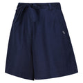 Navy - Side - Regatta Womens-Ladies Sabela II Shorts