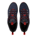 Navy-Rio Red - Lifestyle - Regatta Mens Vendeavour Suede Low Trainers