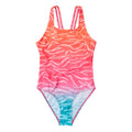 Satsuma - Front - Regatta Girls Katrisse Ombre One Piece Swimsuit