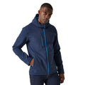 Navy-French Blue - Side - Regatta Mens Navigate 2 Layer Soft Shell Jacket