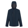 Navy-Seal Grey - Front - Regatta Mens Navigate 2 Layer Soft Shell Jacket