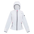 White-Seal Grey - Front - Regatta Womens-Ladies Bourda Soft Shell Jacket