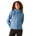 Coronet Blue-White - Lifestyle - Regatta Womens-Ladies Bourda Soft Shell Jacket