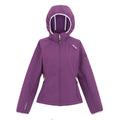 Sunset Purple-Lilac Frost - Front - Regatta Womens-Ladies Bourda Soft Shell Jacket