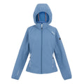 Coronet Blue-White - Front - Regatta Womens-Ladies Bourda Soft Shell Jacket