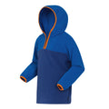 Oxford Blue-New Royal - Side - Regatta Childrens-Kids Fayley Fleece Hoodie