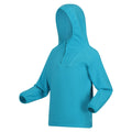 Tahoe Blue - Side - Regatta Childrens-Kids Fayley Fleece Hoodie