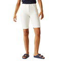 White - Lifestyle - Regatta Womens-Ladies Erdre Casual Shorts