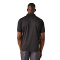 Black-Seal Grey - Lifestyle - Regatta Mens Navigate Short-Sleeved Polo Shirt