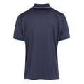 Navy-French Blue - Back - Regatta Mens Navigate Short-Sleeved Polo Shirt