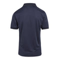 Navy-Seal Grey - Back - Regatta Mens Navigate Short-Sleeved Polo Shirt