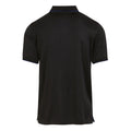 Black-New Royal - Back - Regatta Mens Navigate Short-Sleeved Polo Shirt