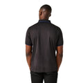 Black-New Royal - Lifestyle - Regatta Mens Navigate Short-Sleeved Polo Shirt