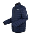 Navy-Black - Side - Regatta Mens Hillpack II Insulated Jacket