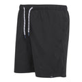 Black - Side - Regatta Mens Mackleyna Swim Shorts