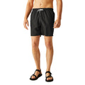 Black - Lifestyle - Regatta Mens Mackleyna Swim Shorts