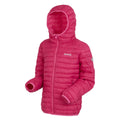 Pink Potion - Lifestyle - Regatta Childrens-Kids Hillpack II Hooded Padded Jacket