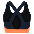 Moonlight Denim-Orange - Back - Dare 2B Womens-Ladies Swift II Sports Bra