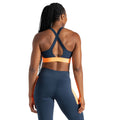 Moonlight Denim-Orange - Pack Shot - Dare 2B Womens-Ladies Swift II Sports Bra