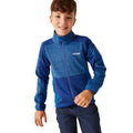 Oxford Blue-New Royal - Pack Shot - Regatta Childrens-Kids Highton III Fleece Jacket