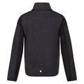 Seal Grey-Black - Back - Regatta Childrens-Kids Highton III Fleece Jacket