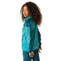 Tahoe Blue-Moroccan Blue - Pack Shot - Regatta Childrens-Kids Highton III Fleece Jacket