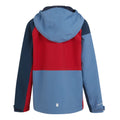 Coronet Blue-Moonlight Denim - Back - Regatta Childrens-Kids Highton V Full Zip Hoodie