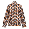 Tan - Back - Regatta Womens-Ladies Orla Kiely Rain Cloud Winter Blouse