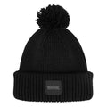 Black - Front - Regatta Unisex Adult Connora Pom Pom Beanie