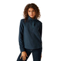 Navy - Lifestyle - Regatta Womens-Ladies Juliette Half Zip Fleece Top