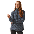 Black - Lifestyle - Regatta Womens-Ladies Orla Kiely Rain Cloud Half Zip Midlayer