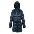 Navy - Front - Regatta Womens-Ladies Andel IV Quilted Baffled Jacket