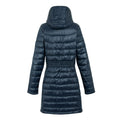 Navy - Back - Regatta Womens-Ladies Andel IV Quilted Baffled Jacket